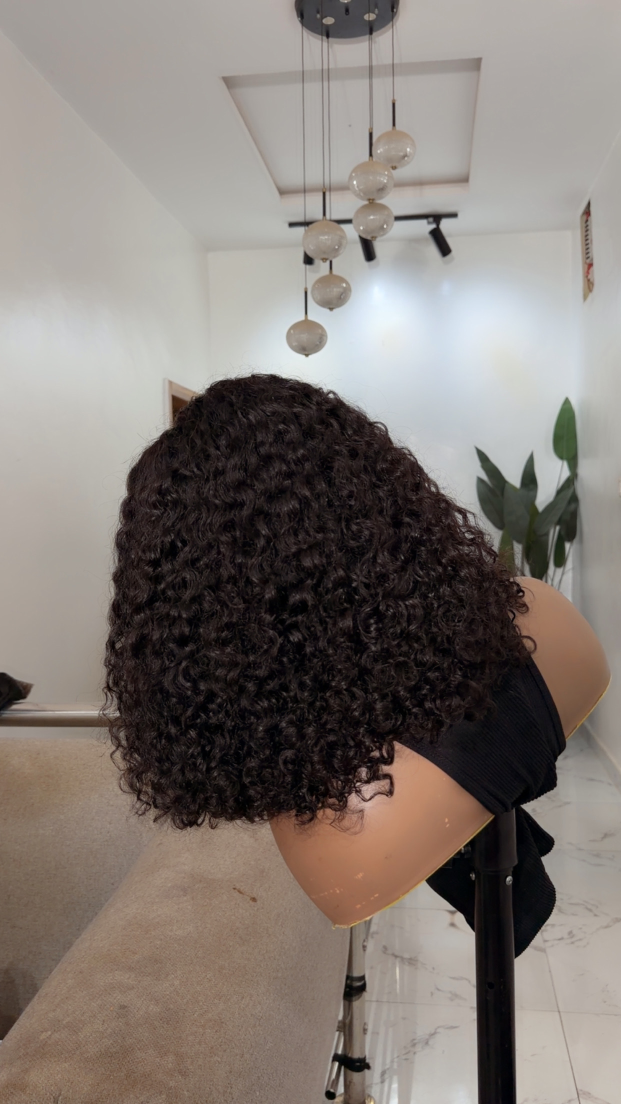 Human hair | Pixie curls 16 inches 5x5 - Image 3
