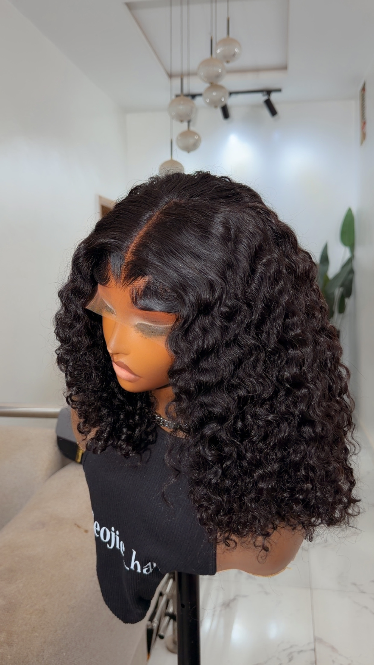 Human hair | Pixie curls 16 inches 5x5
