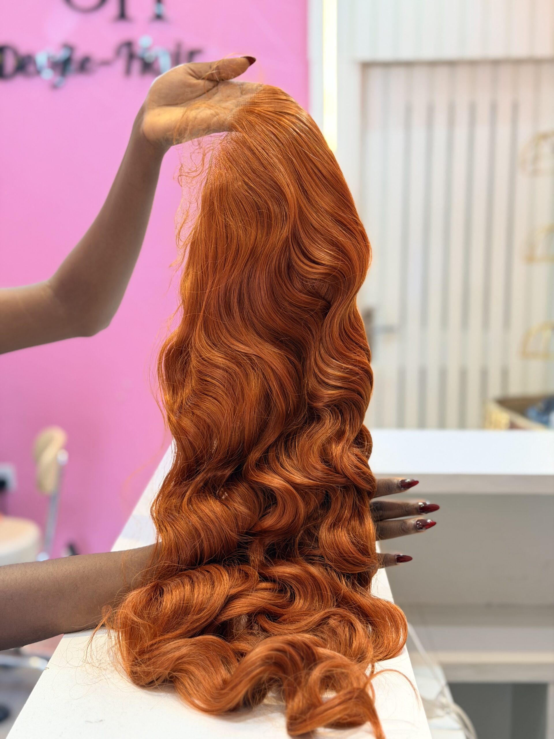 Hot Ginger bodywave 13x6 blend 26 inch blend